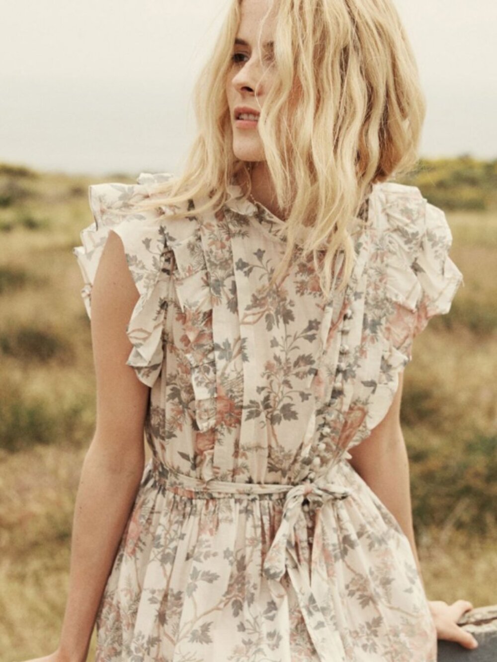Doen Carnation dress Salt Summer Floral Small